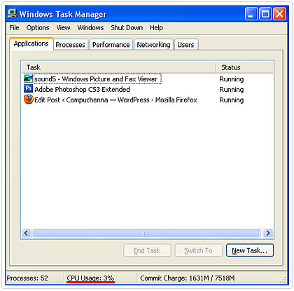 How To Reduce Cpu Usage For Vista