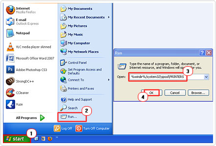 Windows Vista Print Spooler Service Missing