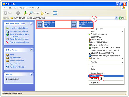 Printer Spooler Not Running Vista