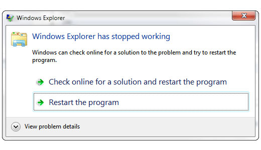 How To Fix Windows Vista Explorer Has Stop Working