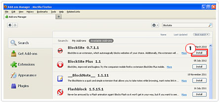 BlockSite Install for how to block a website