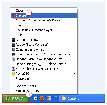 Open Windows Explorer