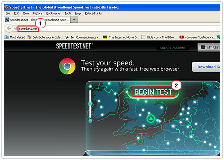 Speed Test Website
