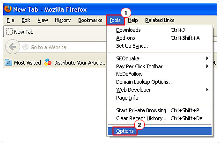 Options For Firefox