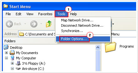 Edit Folder Options