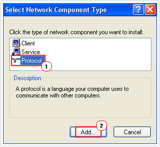 Add New Network Component