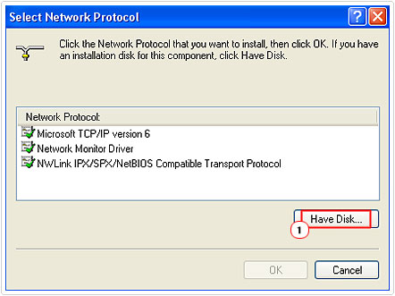 Select Network Protocol