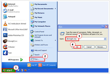 Run Device Manager