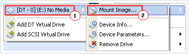 mount image to virtual drive