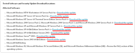 download lsass update