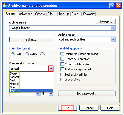select compression create winrar file an easy method to learning How to compress files