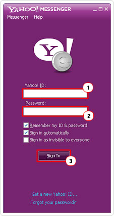 Yahoo Messenger Sign In