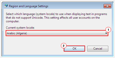 Select Arabic
