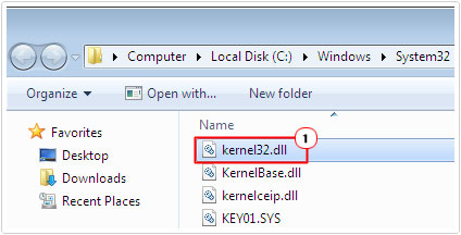 Check if Kernal32.dll or Kernal32.exe