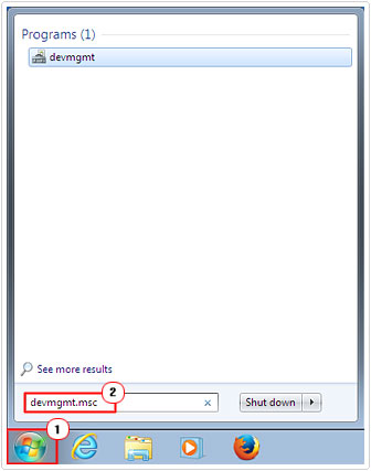 devmgmt.msc for Device Manager