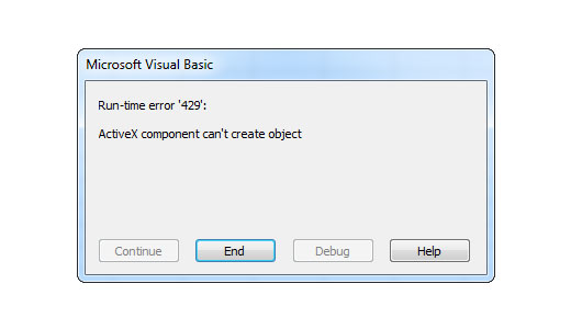 microsoft word - Run-tim error '429': ActiveX component can't create object  - Super User