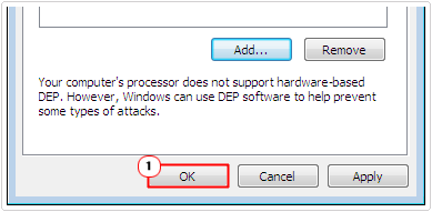 Apply Settings by Selecting OK