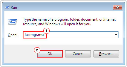 run command -> lusrmgr.cpl -> ok