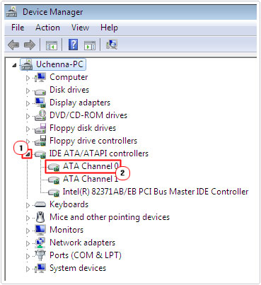 Device Manager -> Device Type -> Device Properties