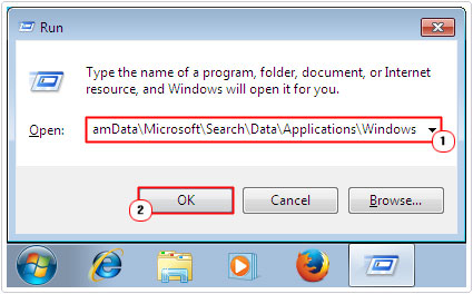Run -> C:\ProgramData\Microsoft\Search\Data\Applications\Windows