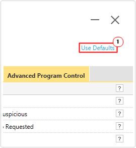 Settings -> Use Defaults for CcSvcHst.exe errors