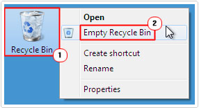 delete file from recycle bin