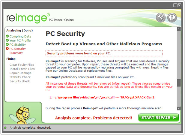 virus scan detection