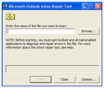 inbox repair tool by ms