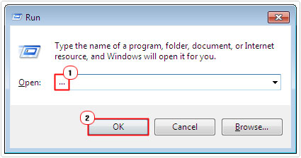 open file explorer using run box