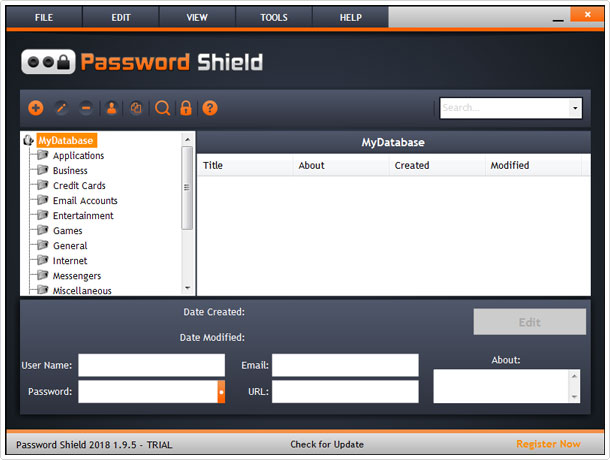 main menu password shield review