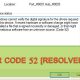 How to Fix Error Code 52