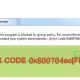 How to Fix Error Code 0x800704ec