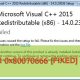 Fixing Error 0x80070666 While Installing Microsoft Visual C++