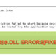 How to Fix Msvcr80.dll Errors