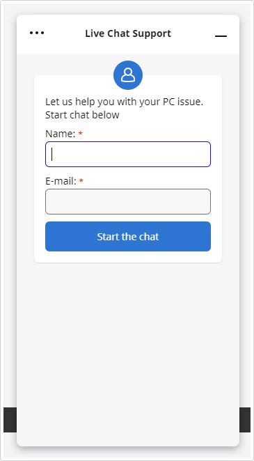 live support chat