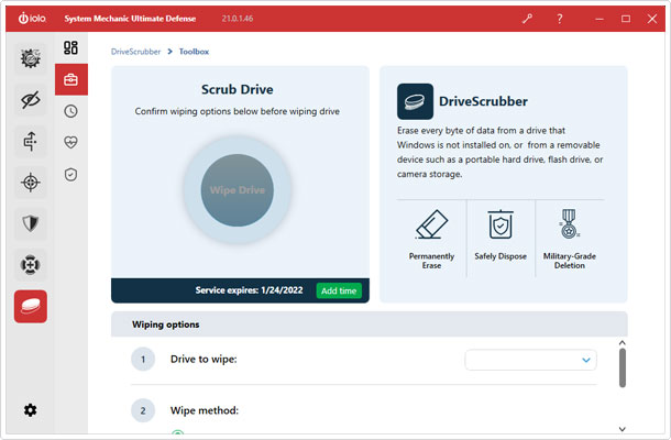 drive scrubber