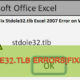 How to Fix Stdole32.tlb Microsoft Excel Errors