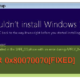 How to Fix Windows Update Error 0x80070070