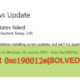 How to Fix Windows Update Error 0xc190012e