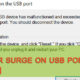 How to Repair Power Surge on USB Port