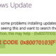 Fixing Windows Update Error Code 0x80070103