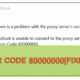 Fixing Error Code 80000000: Outlook is unable to connect