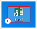 open excel using desktop shortcut