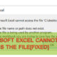 Fixing “Microsoft Excel Cannot Access the File” Errors