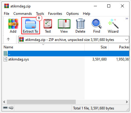 click on extract to for atikmpag.zip