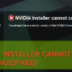 NVIDIA Installer cannot continue – How to Fix It