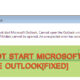How to Fix “Cannot Start Microsoft Office Outlook” Errors