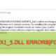 Fixing Xapofx1_5.dll Not Found Errors