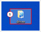 open driver folder on desktop